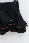 WINDOWSEN sports pleated skirt SS23S003 black